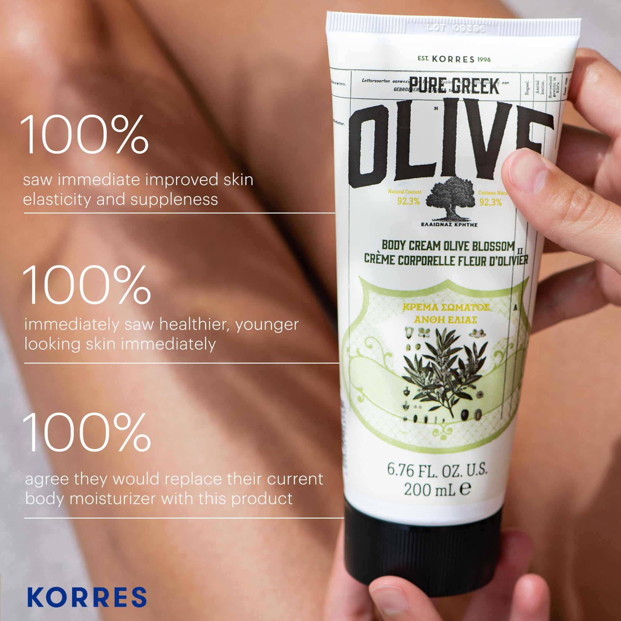 Amazon.com : KORRES Pure Greek Olive Body Cream, Olive Blossom